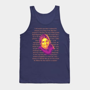 Gloria Steinem Portrait and Quote Tank Top